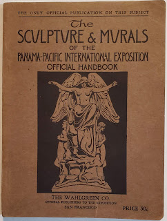 The Sculpture and Mural Decorations of the Exposition  A Pictorial Survey of the Art of the Panama-Pacific International Exposition by Stella G S Perry First edition - this is NOT A REPRINT. staple-bound paperback The Wahlgreen Company, San Francisco (1915)  Important original source material for this Panama Pacific International Exposition.  #GlobalBooksearchandSales #art #sculture #murals  #Panama-Pacific #InternationalExpo  Browse our online inventory 24/7 Learn more by following the link  https://www.alibris.com/stores/globalbooksearchandsales/search?qtit=The+Sculpture+and+Mural+Decorations+of+the+Exposition