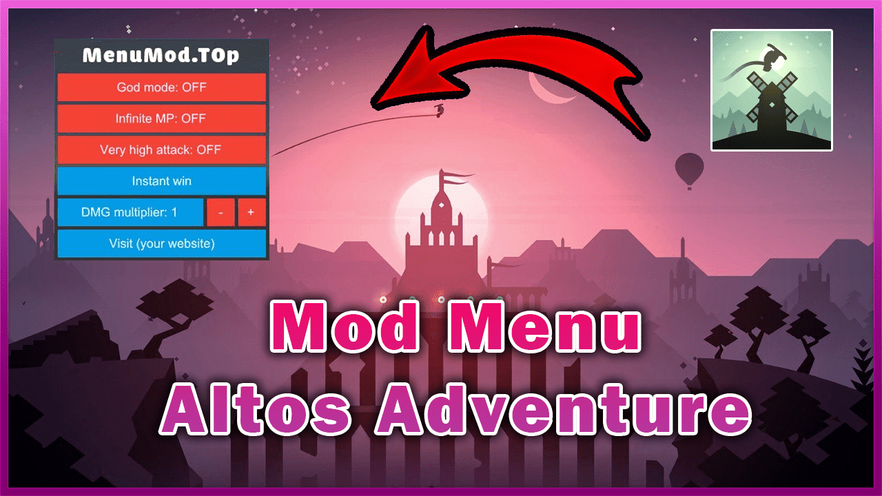 Menu Mod Alto's Adventure Mới Nhất (Menu, Vô Hạn Coin, Bất Tử)