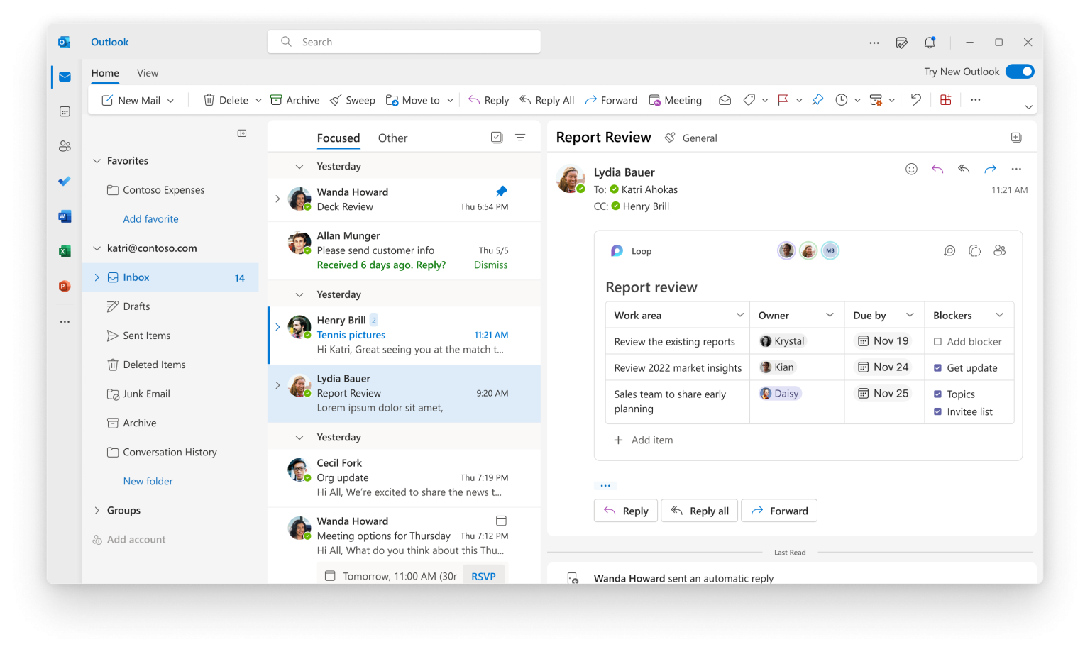 Download One Outlook, nuovo client di posta Microsoft basato sul Web