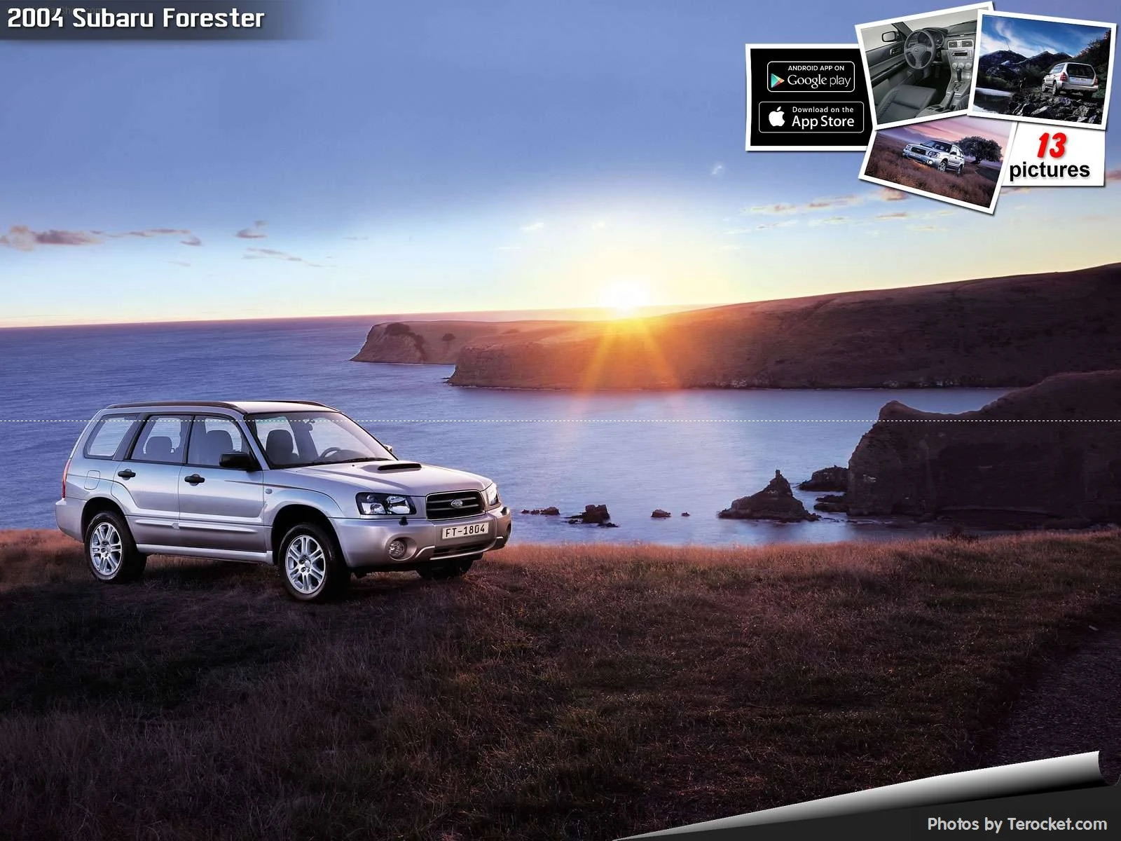 Hình ảnh xe ô tô Subaru Forester 2004 & nội ngoại thất
