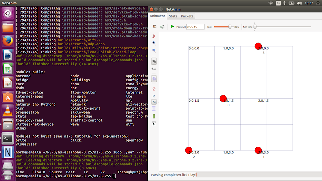 NS3, Network Simulator 3, NetAnim