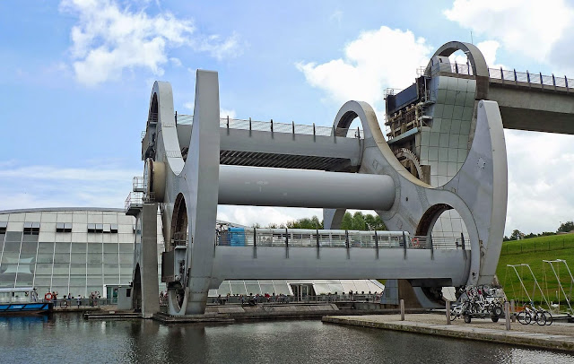 Falkirk Wheel in Scotland