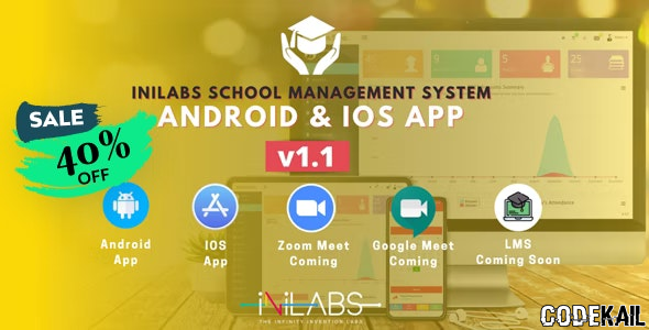 iNiLabs School Android App V1.3.0 - Ionic Mobile Application