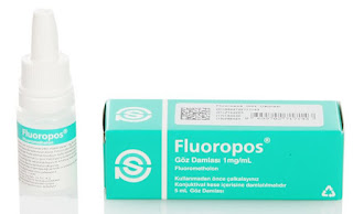 Fluoropos قطرة العين