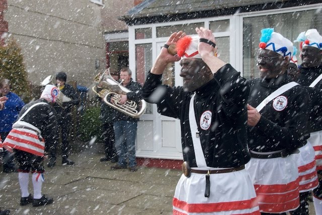 customs and morris dancing are civic carnivals and trade association