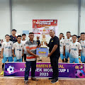 Bertuah FC Juara I Turnamen Futsal Kapolsek Moro Cup I Tahun 2023