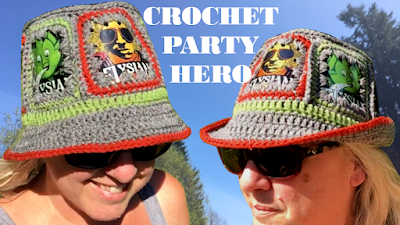 The Best Beer Can Bucket Hat Crochet Tutorial