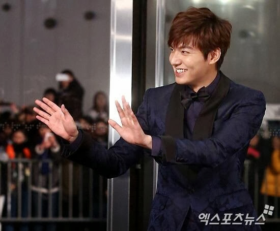 Lee Min Ho at SBS Drama Awards 2013