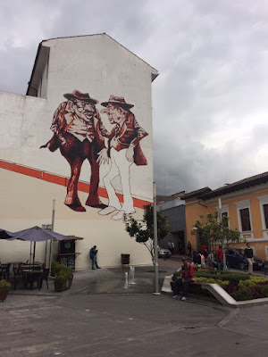 street mural in Quito