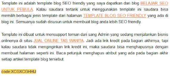 contoh artikel 2 paragraf untuk mengantikan atribut template