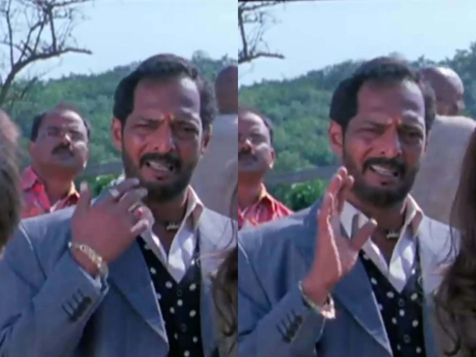 Nana Patekar Ignoring Meme Template