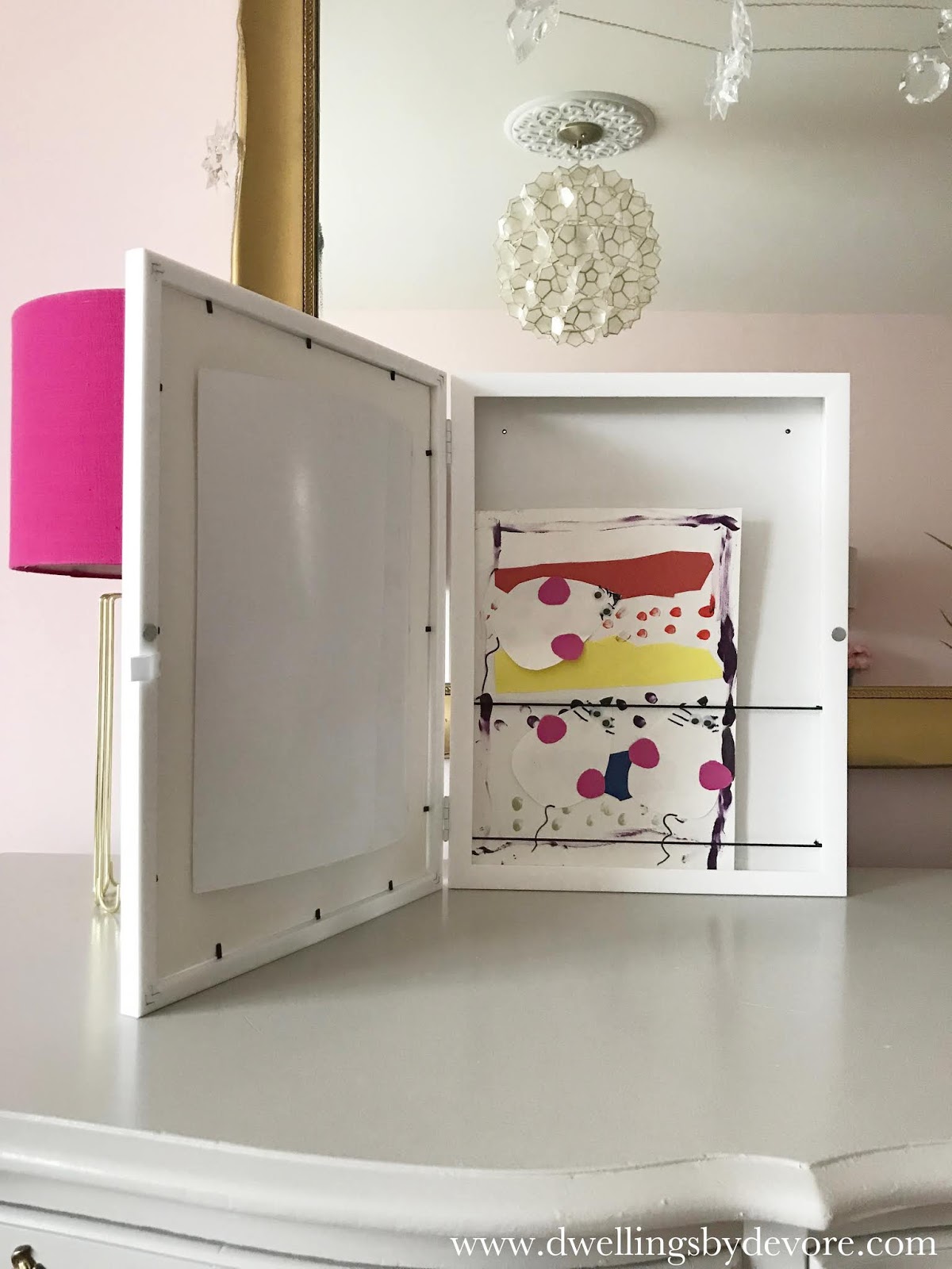 Dwellings By DeVore: Kids Art Storage Frame