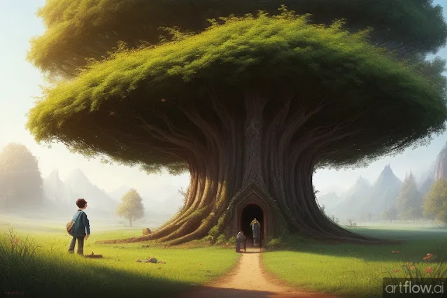 The Hungry Boy’s Discovery: The Magical Tree.