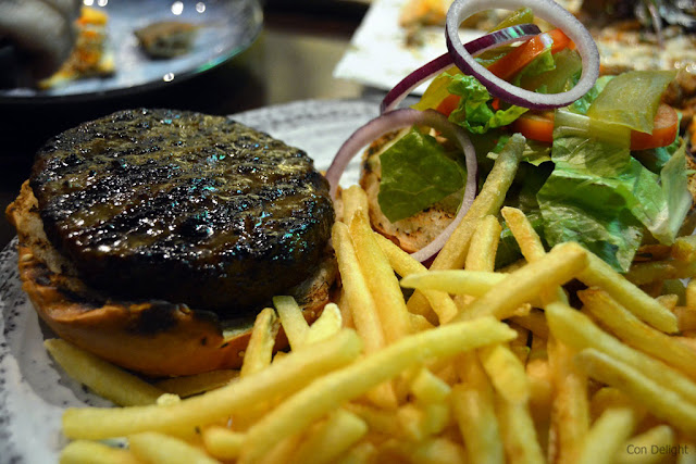 burger and fries patricks pub