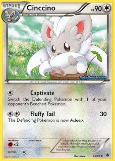 Cinccino Emerging Powers Pokemon Card