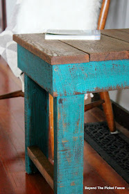 Make a Simple Side Table from Reclaimed Wood