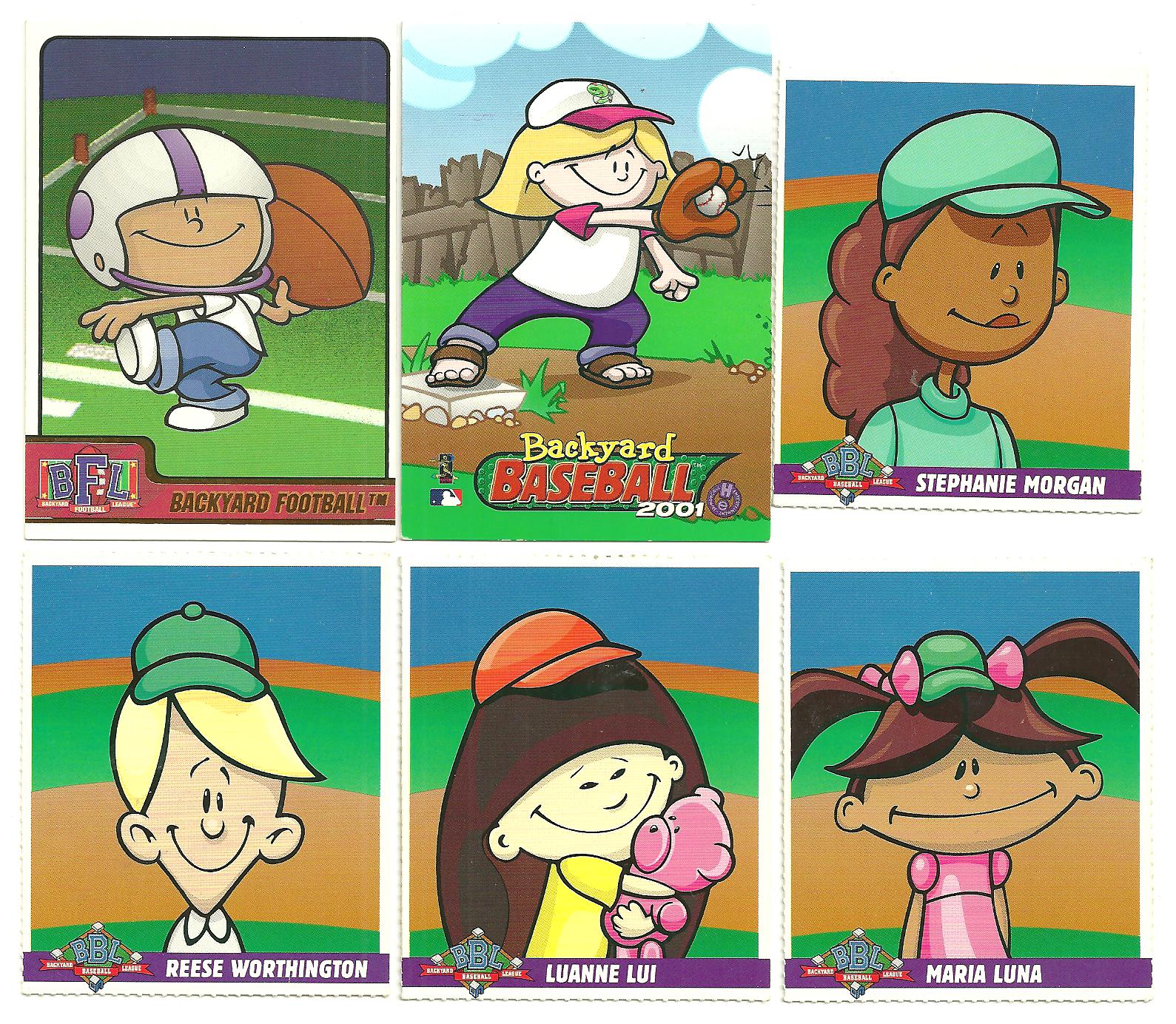 Backyard Baseball Trading Cards