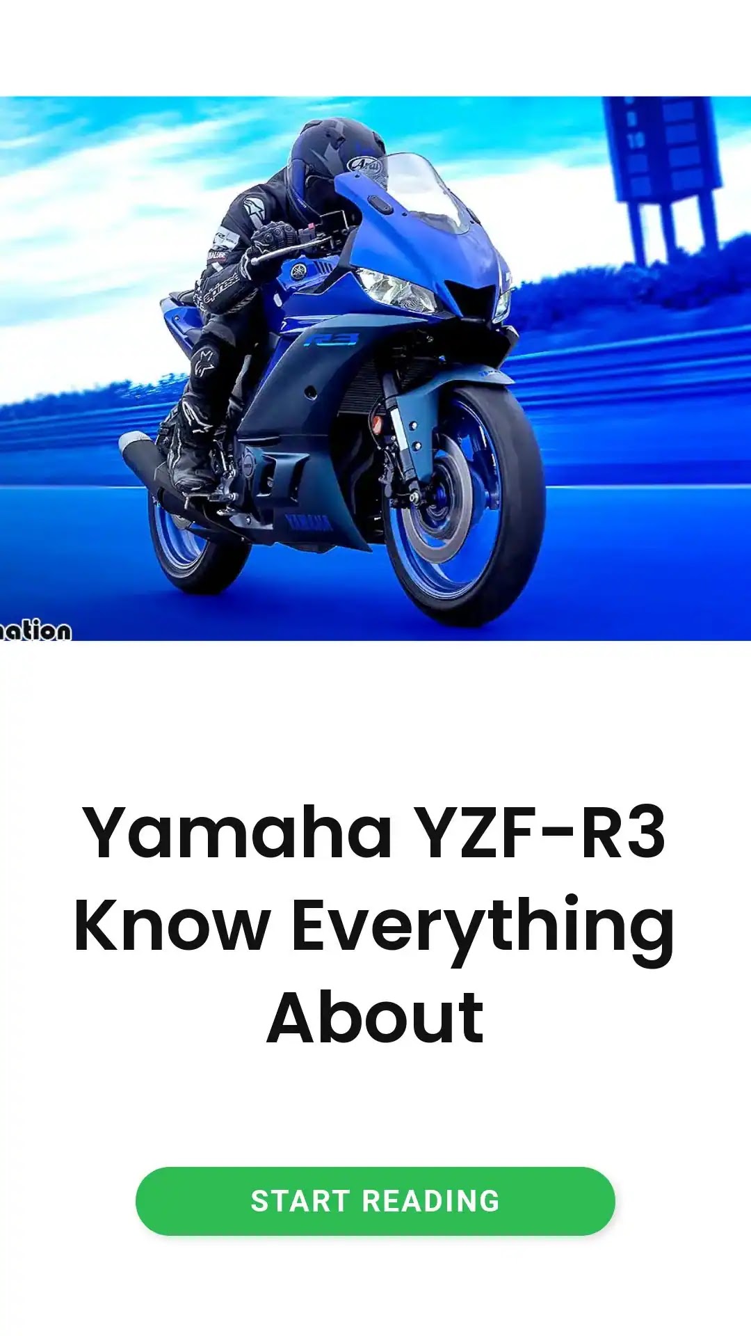 Yamaha YZF-R3