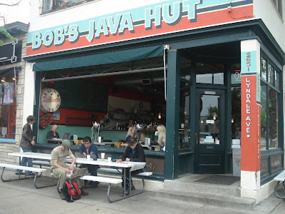 java hut. bob#39;s java hut was quite