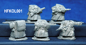 Hasslefree Miniatures Kolektiv Dwarves Troopers