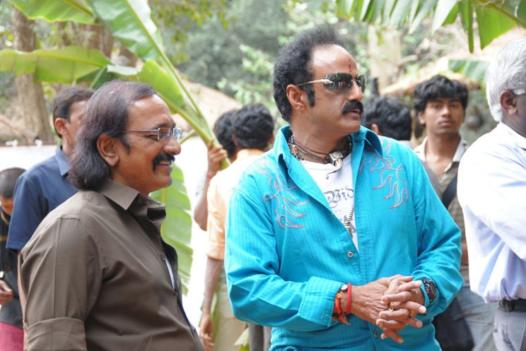 Sriramarajyam Movie on location Gallery release images