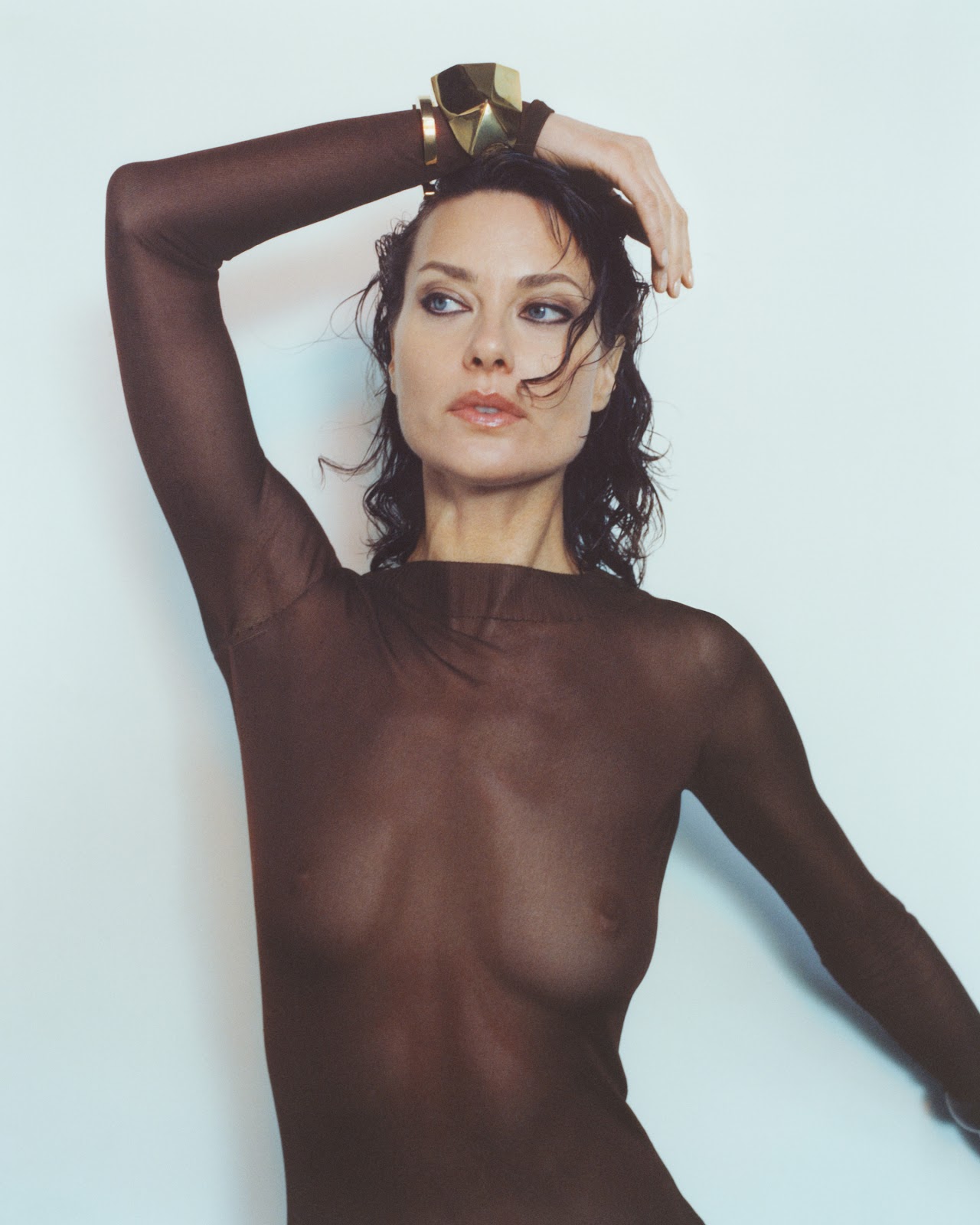 Shalom Harlow in AnOther Magazine Spring/Summer 2023 by Senta Simond