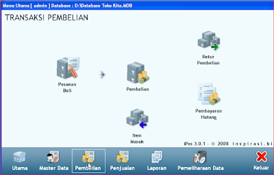 Cara Login Awal dan Penjelasan Menu IPOS 3