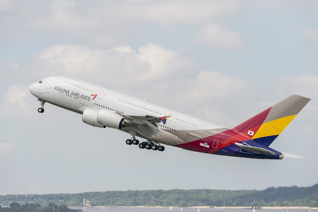 Airbus A380-800 of Asiana Airlines