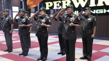 Jenderal Dudung Lantik 4 Pejabat Penting TNI AD, Siapa Saja Mereka?