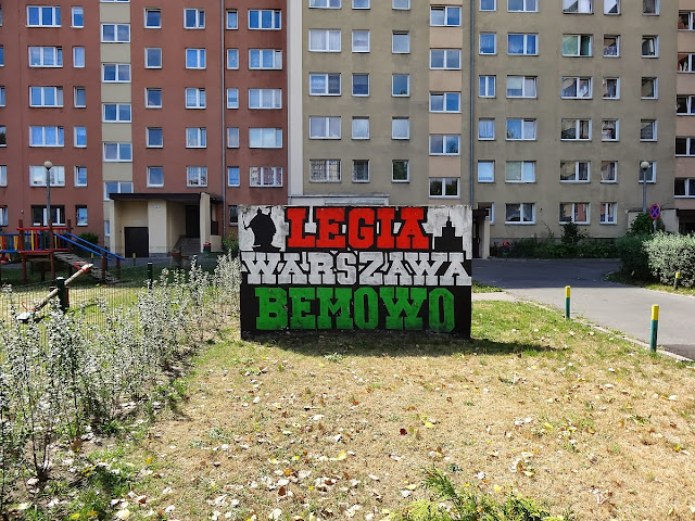 Murale Bemowskich Fanatyków Legii Warszawa