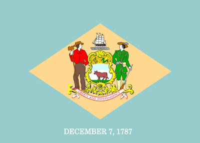 The Official Delaware State Facts - Delaware State Flag