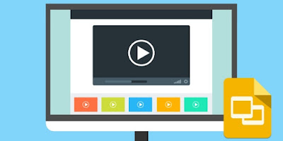 cara menambahkan video di google slide