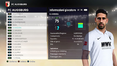 PES 2021 Faces Rani Khedira