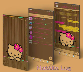 Join Telegram Channel For Latest Updates Hello Kitty Theme For YOWhatsApp & Fouad WhatsApp By Natalia Luz