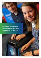 Front cover of Australian Framework for Generative Artificial Intelligence in Schools