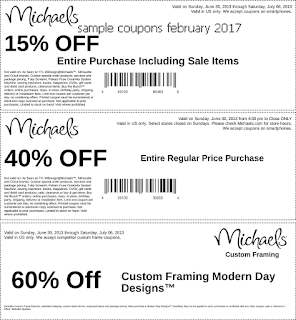 Discount coupons february