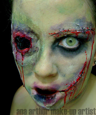 Halloween. Scary Zombie