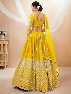 best haldi dress for bride