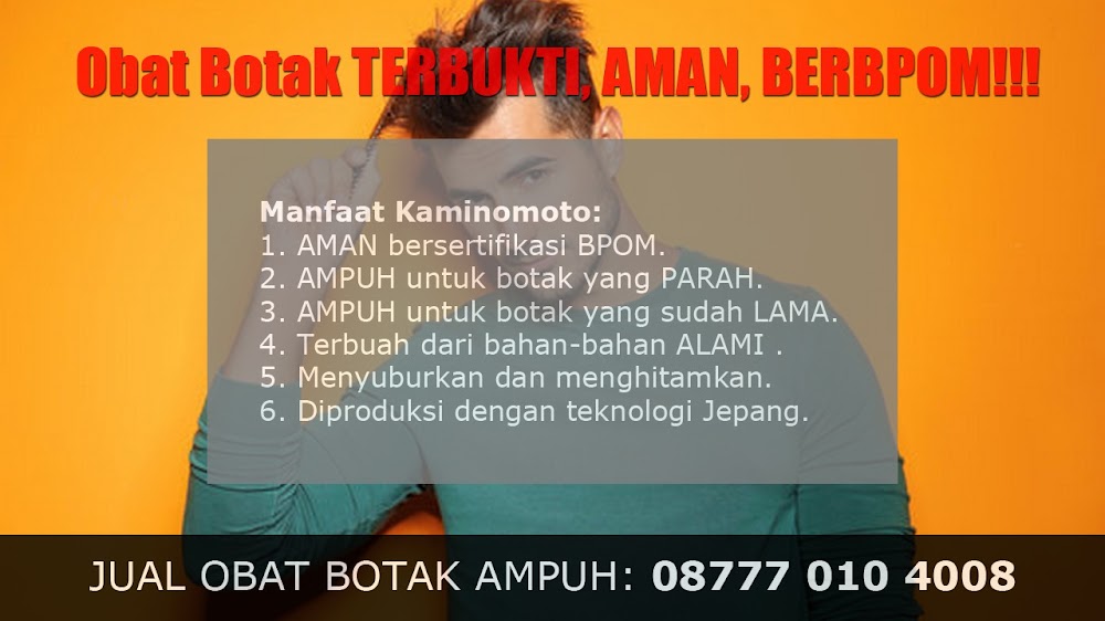 OBAT MENGATASI BOTAK<br/>Banggai Kepulauan<br/>