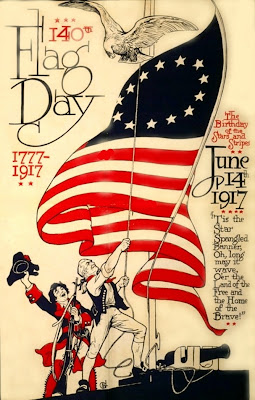 Flag Day Poster Clip Art