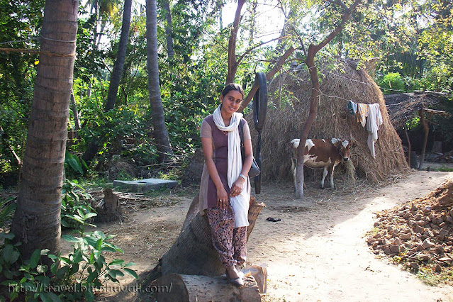 Rural tourism at south indian village of Perugamani