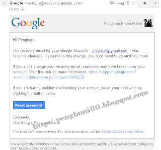 Seize Back Gmail account hacked