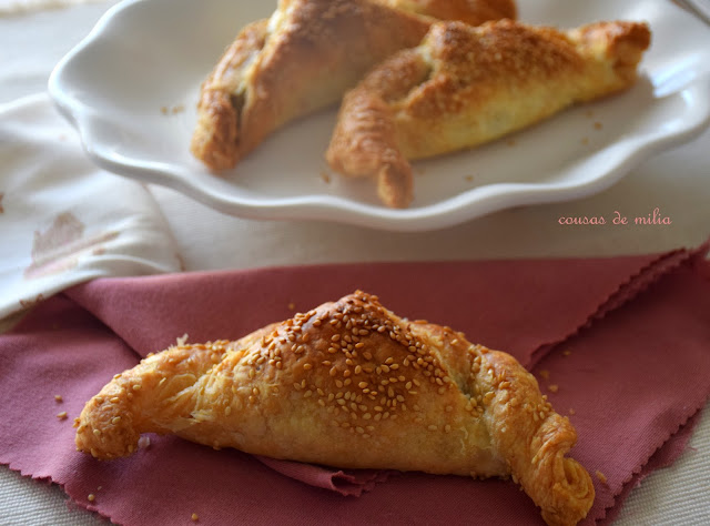 Croissant con relleno vegetariano