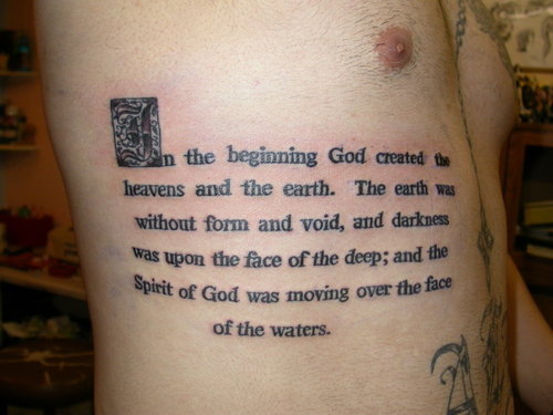 Bible Verse Tattoos