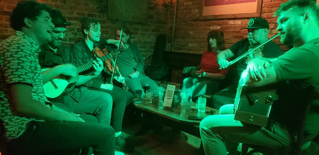 The Irish Seisiun at the 11th St. Bar on November 6