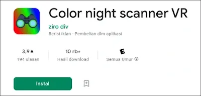 color night scanner vr