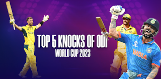 Top 5 Knocks in ODI World Cup 2023