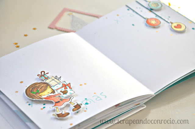 Diario de Navidad Scrapbooking