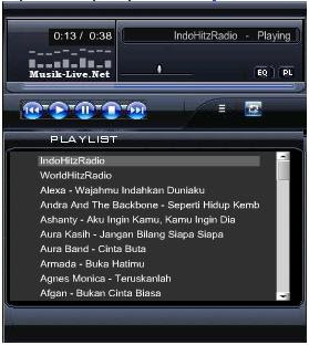 pasang musik player