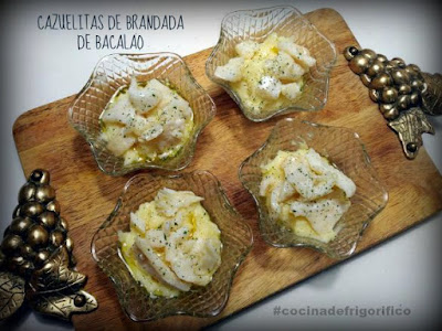 Cazuelitas de brandada de bacalao #cocinadefrigorifico